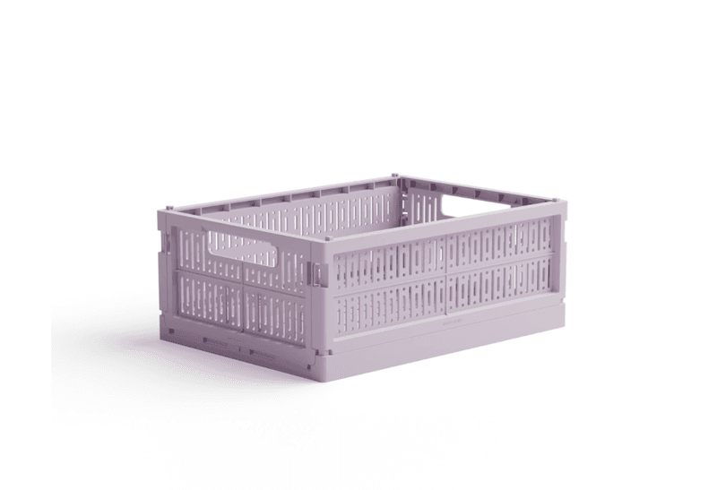 MIDI FOLDEKASSE - Lilac - Made Crate