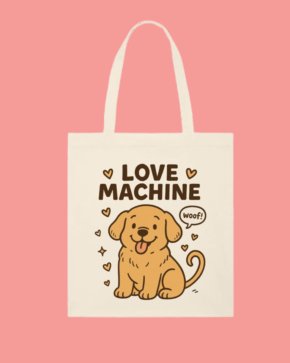 TOTEBAG – Puppy Love – Festligetrykk