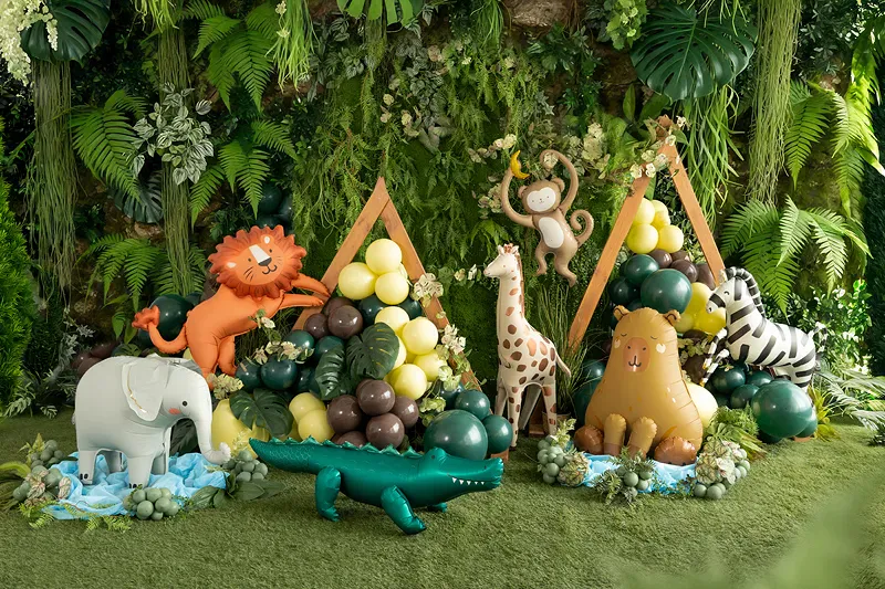  FOLIEBALLONG – Stående krokodille – PartyDeco