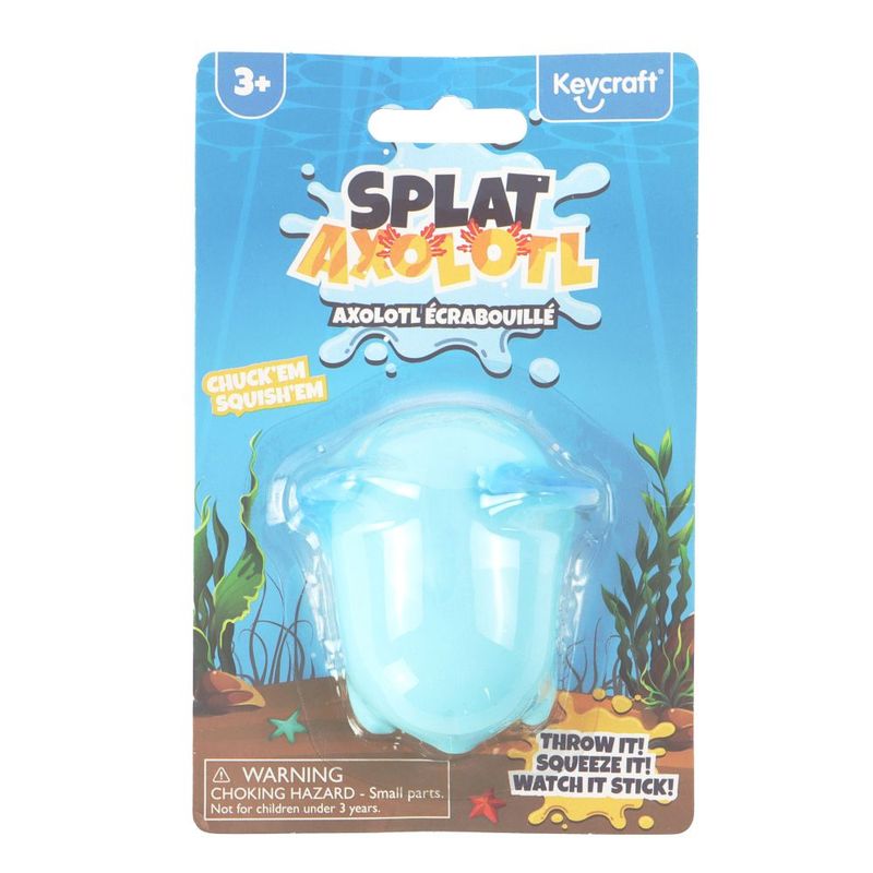 STRETCHY  AXOLOTL – Splat – Keycraft