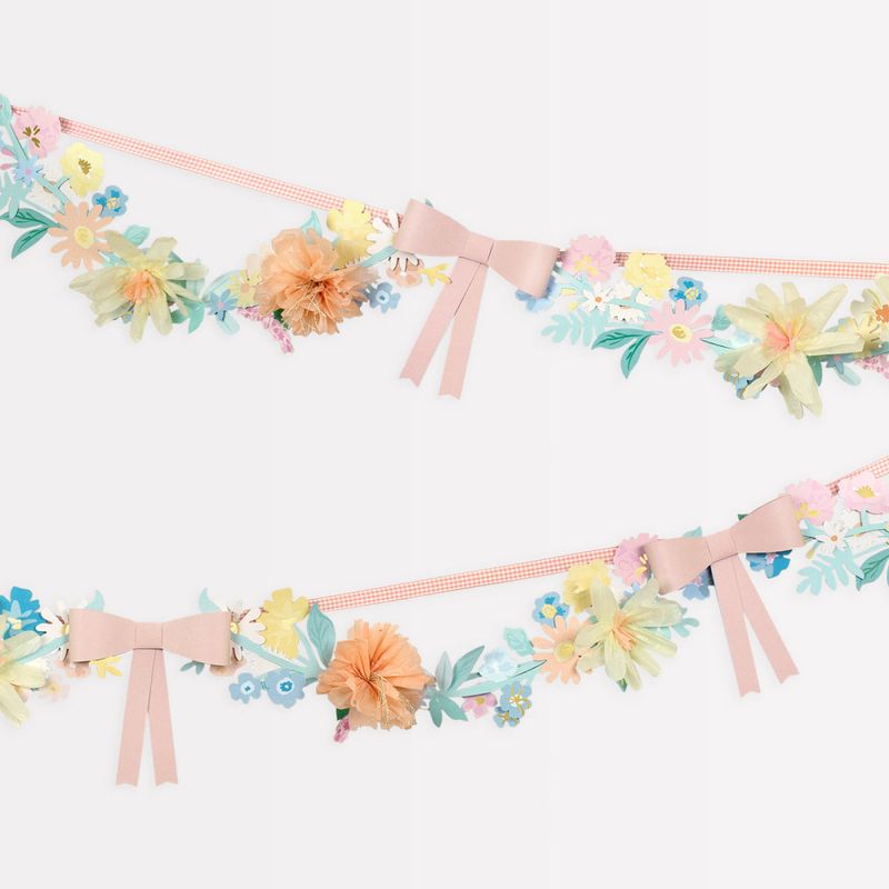 GIRLANDER – Blomster og sløyfer – Meri Meri