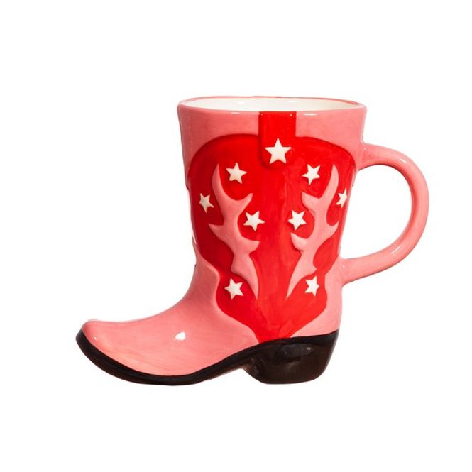 Hovedbilde KOPP – Cowboystøvel i rød og rosa – Sass & ...