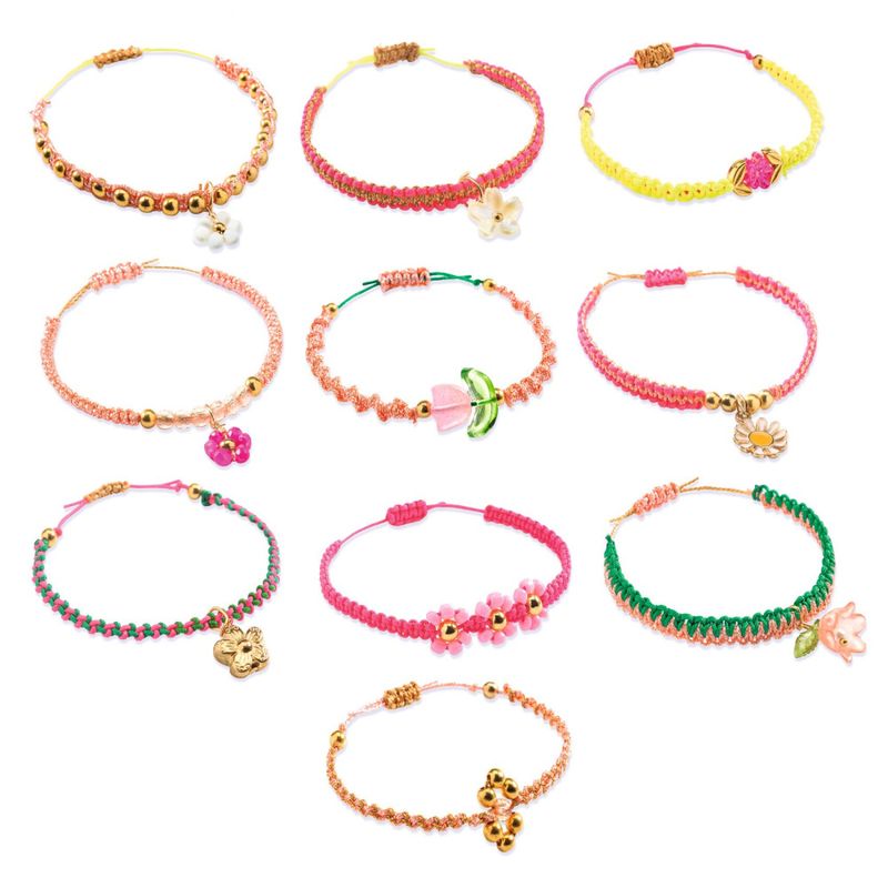 HOBBYSETT – Lag makramé armbånd – Djeco