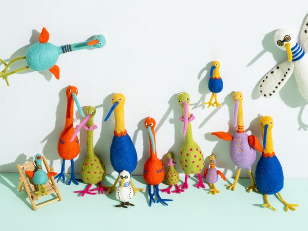 Hovedbilde OPPHENG – Liten Funky Bird – Lilla – ...