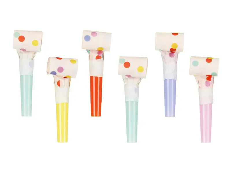 PARTYFLØYTER - Konfetti - 6 pk - PartyDeco
