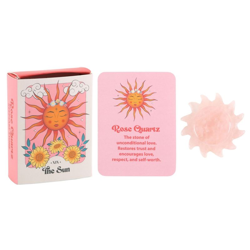 ROSENKVARTS – Solformet Krystall – The Sun – Something Different