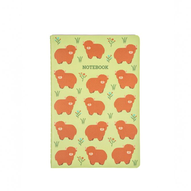 Hovedbilde NOTATBOK – Highland-ku – A5 – Sass & ...