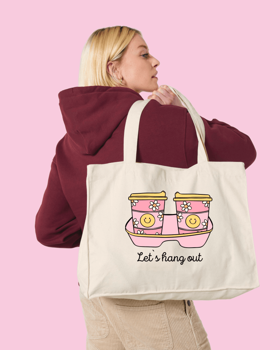 SHOPPINGBAG –  Let’s Hang Out – Festligetrykk