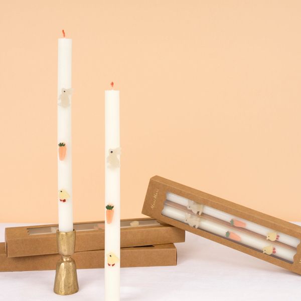 Bilde av 2 stk. STEARINLYS - Easter Icons - Meri Meri