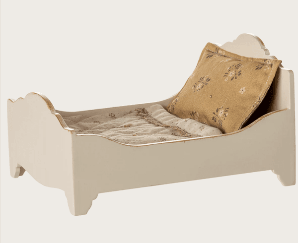 Hovedbilde SENG TIL MUS – Offwhite med sengetøy – Maileg