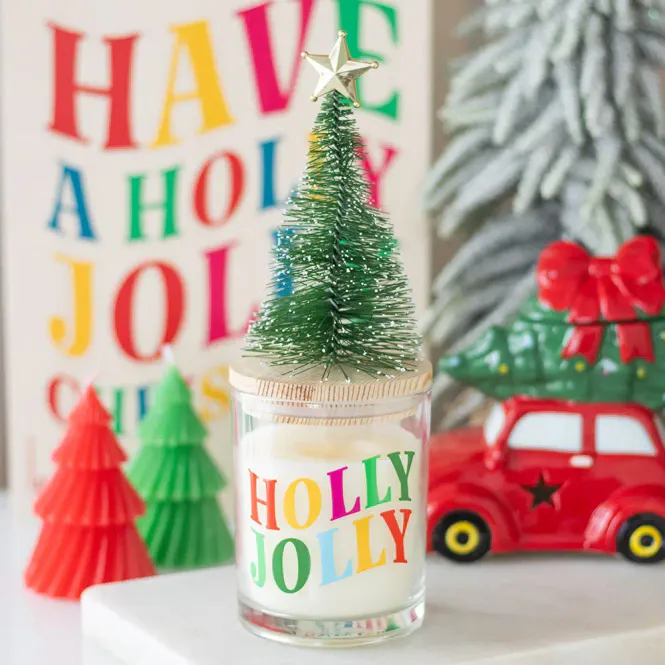 Hovedbilde DUFTLYS – Holly Jolly med juletre – Something ...