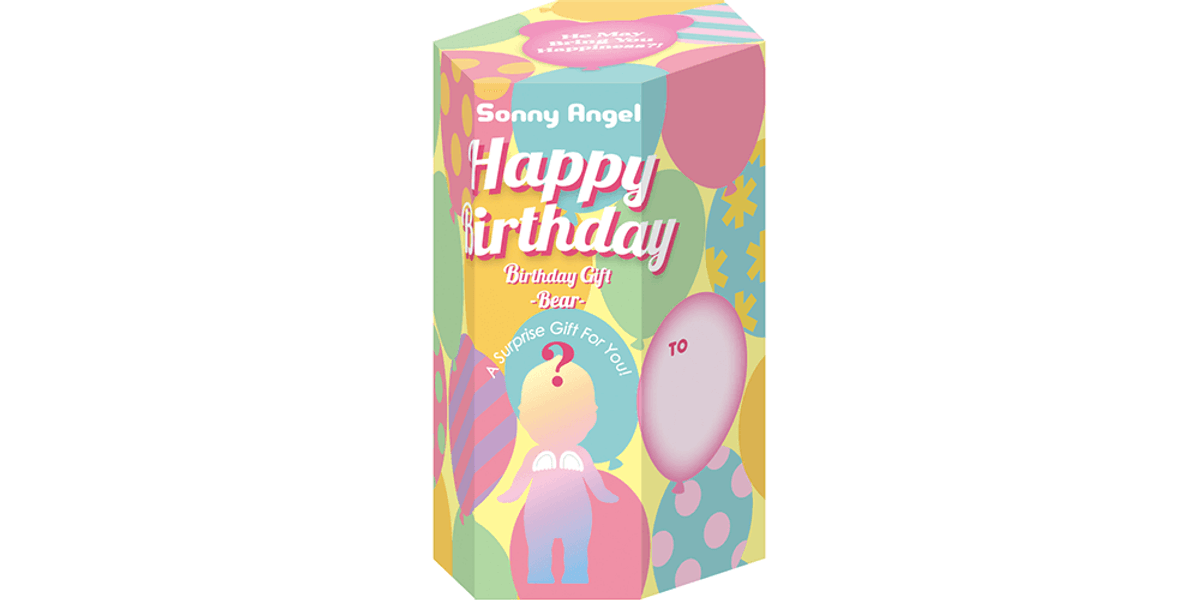 SONNY ANGEL – Birthday Gift Bear – Blind Box
