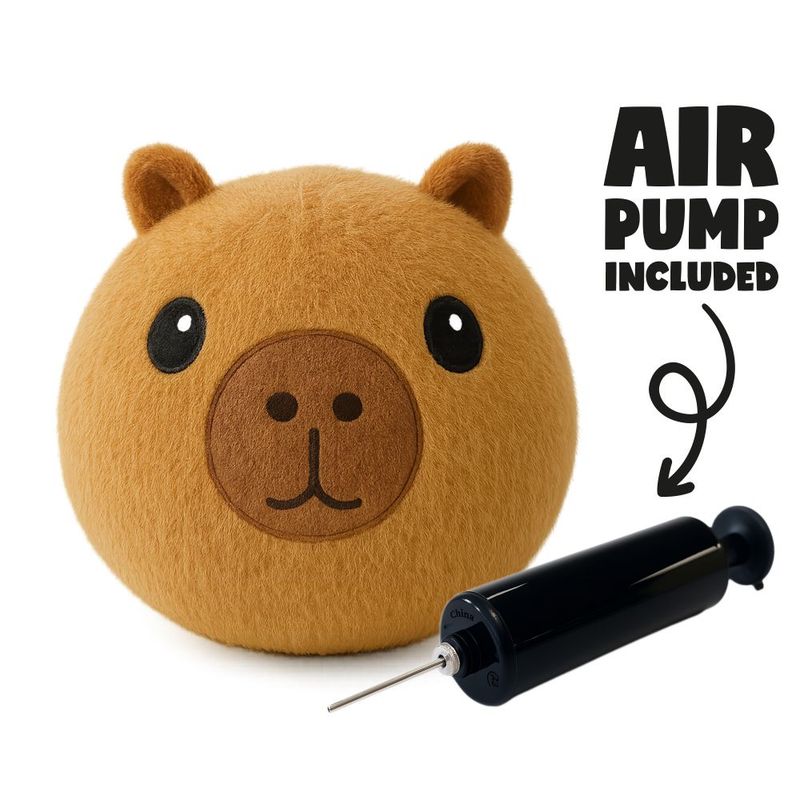 OPPBLÅSBAR PLYSJ-CAPYBARA – Keycraft