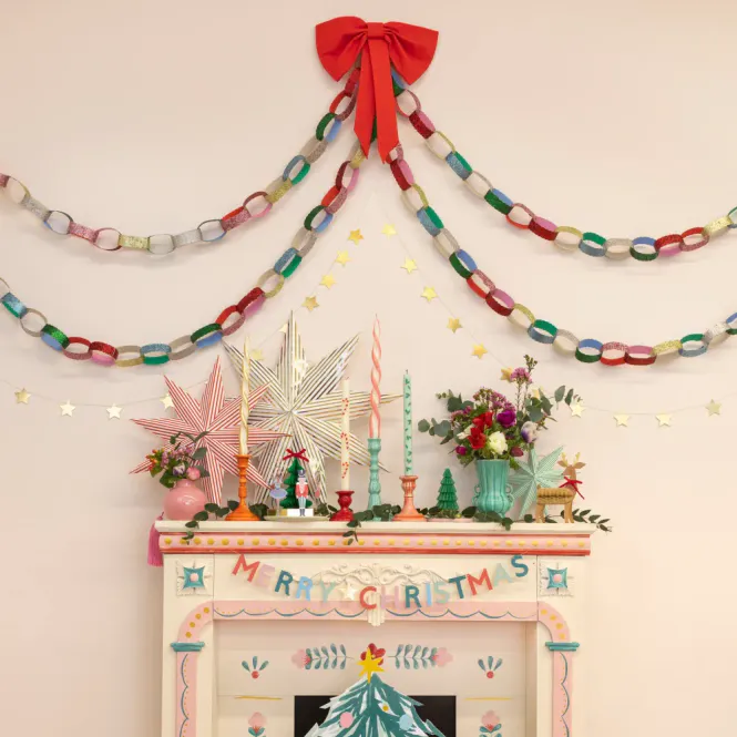 Hovedbilde GIRLANDER – Merry Christmas mini – 2 stk ...