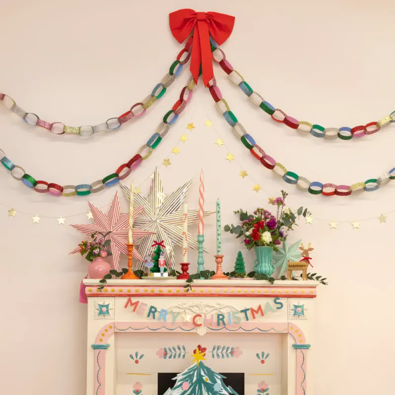 GIRLANDER – Merry Christmas mini – 2 stk – Meri Meri