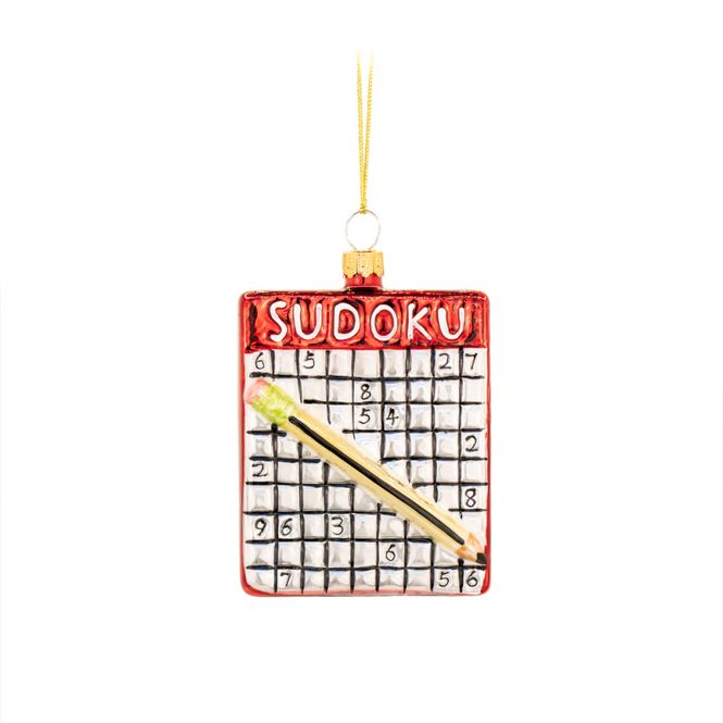 Hovedbilde JULETREPYNT – Sudoku – Sass & Belle