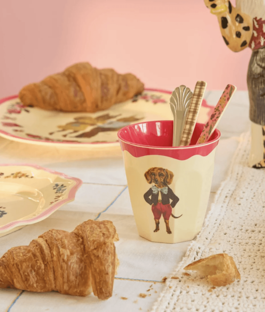 MEDIUM KOPP – Hund i Dress – Rice x Nathalie Lété