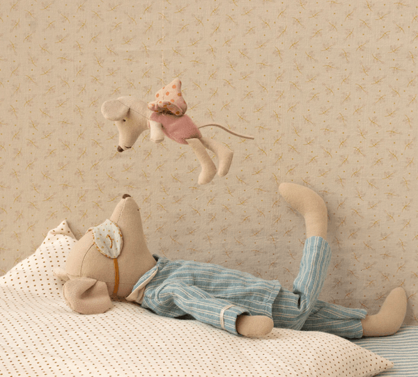 Hovedbilde FE-MUS LILLESØSTER – Rosa – Maileg