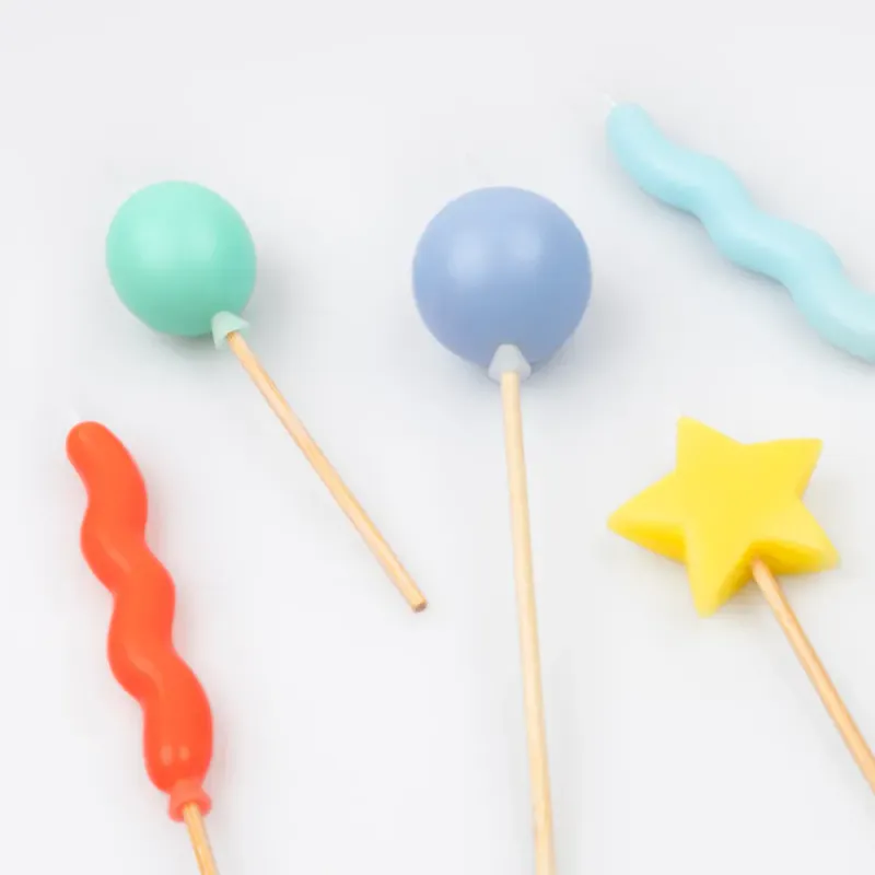 KAKELYS – Ballonger – 6 stk – Meri Meri