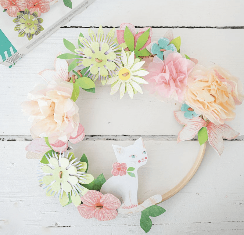 HOBBYSETT – Lag en blomsterkrans – Djeco