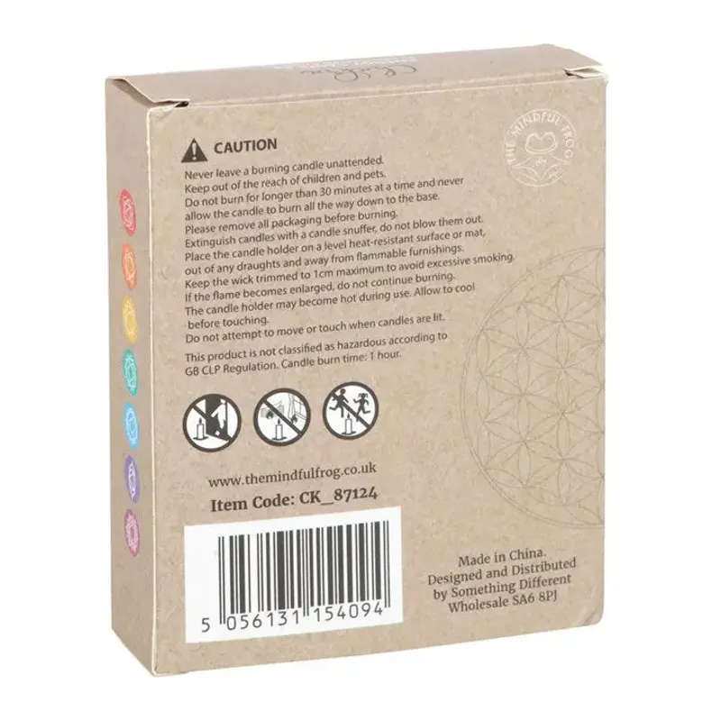 STEARINLYS – Chakra Energilys – 14 stk – Something Different