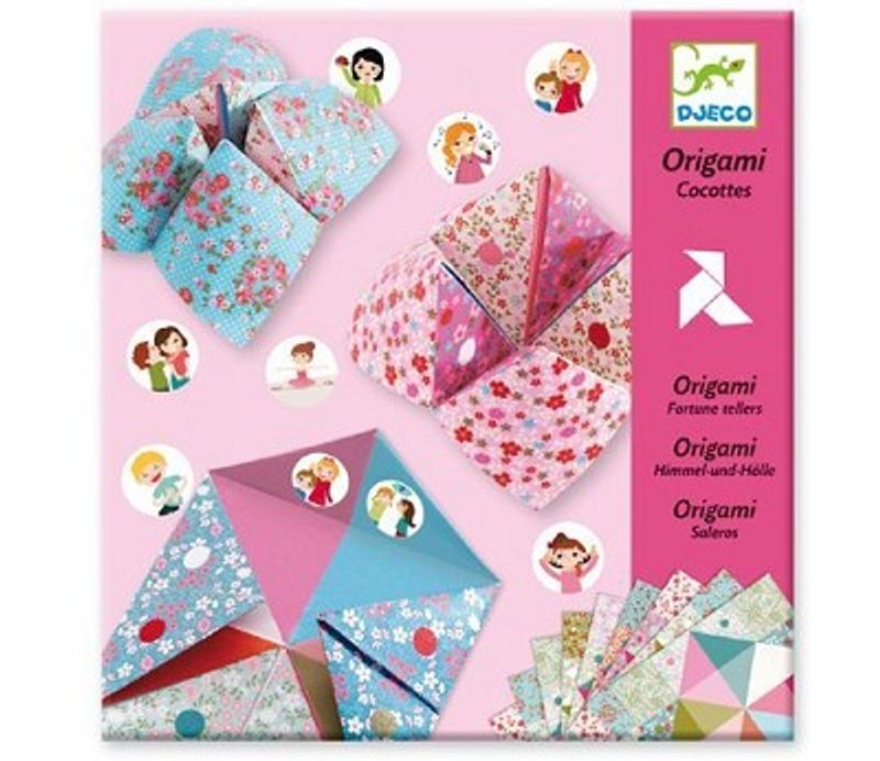 HOBBYSETT – Brett spå med klistremerker – Rosa – Djeco