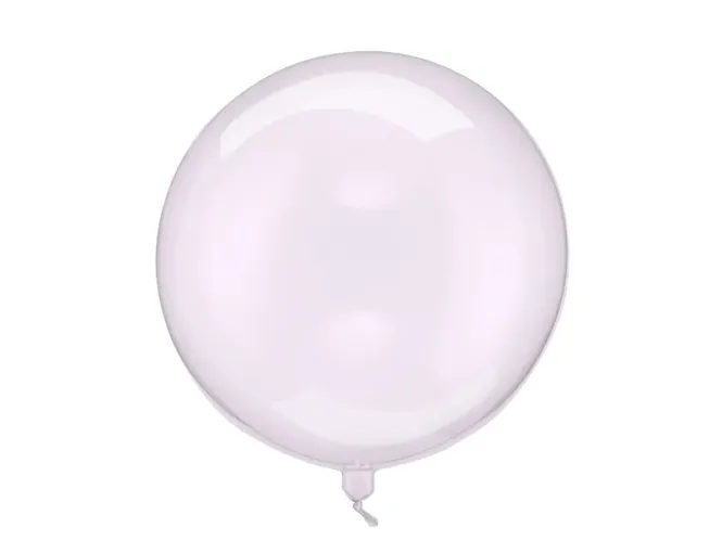 Hovedbilde FOLIEBALLONG – Rund transparent lilla – ...