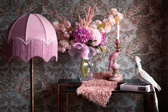 Hovedbilde KUNSTIG BLOMST – Tistel – Rosa – 71 cm ...