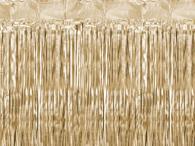 Hovedbilde PARTYGARDIN – Gull metallic – PartyDeco