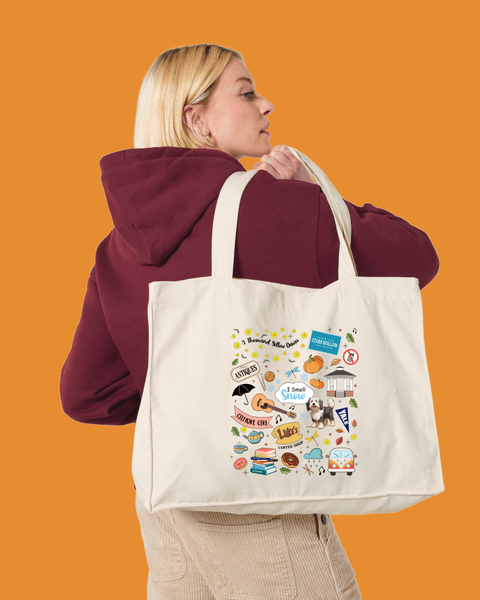 Hovedbilde SHOPPINGBAG – Stars Hollow Collage – ...
