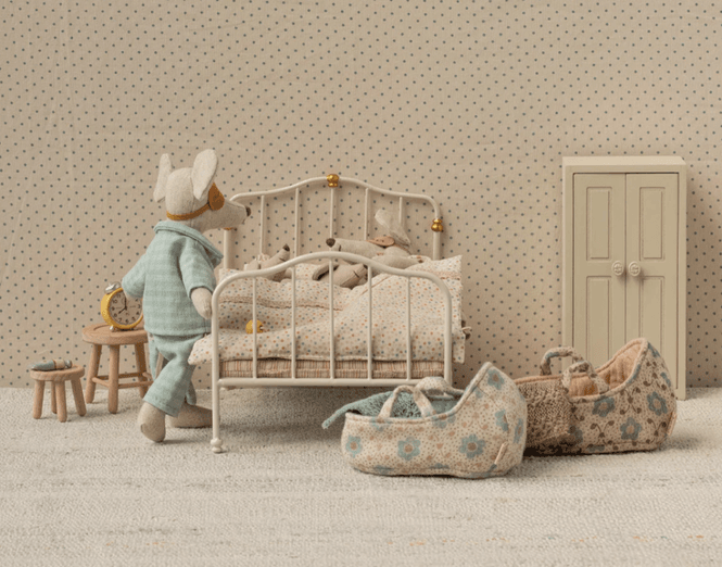 Hovedbilde SENG TIL MUS – Vintage – Kremhvit – ...