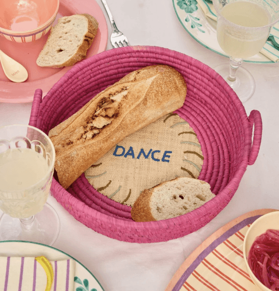 Hovedbilde BRØDKURV – Rosa med Dance – Rice