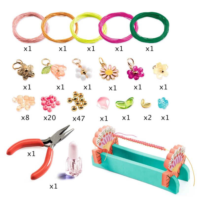 HOBBYSETT – Lag makramé armbånd – Djeco