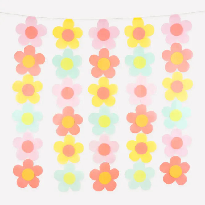 Hovedbilde OPPHENG – Backdrop med blomster – Meri Meri