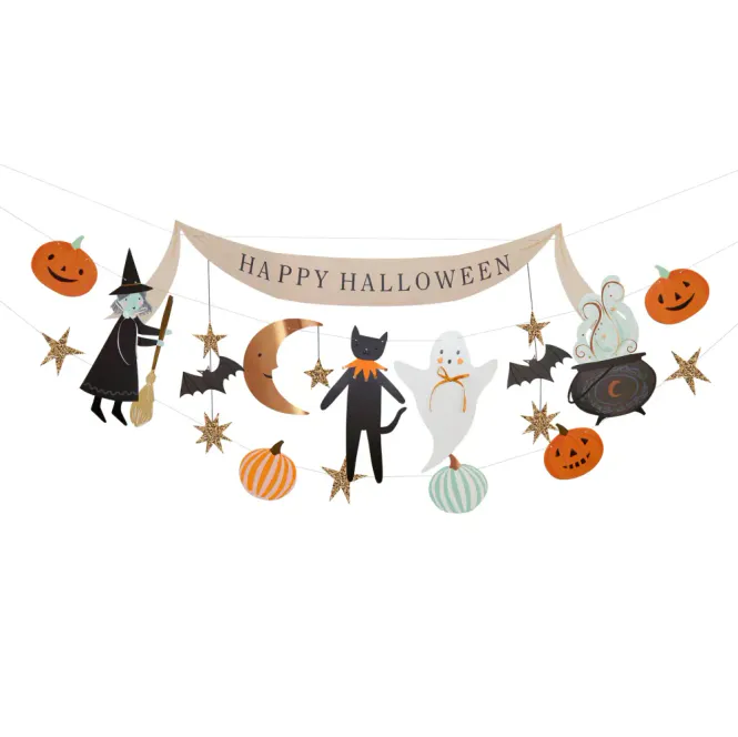 Hovedbilde GIRLANDER – Happy Halloween Party – Meri Meri