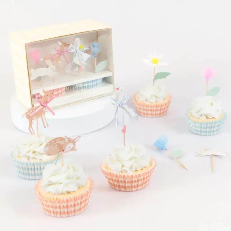 MUFFINSSETT – Eventyrskog – 24 pk – Meri Meri