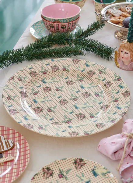 Hovedbilde SERVERINGSFAT - Dove Print - Rice