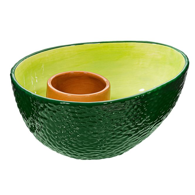 Hovedbilde SERVERINGSBOLLE – Avokado med dip – Sass & ...