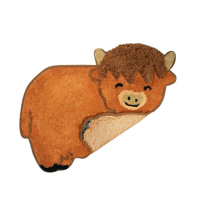 Hovedbilde GULVMATTE – Highland Cow – Sass & Belle