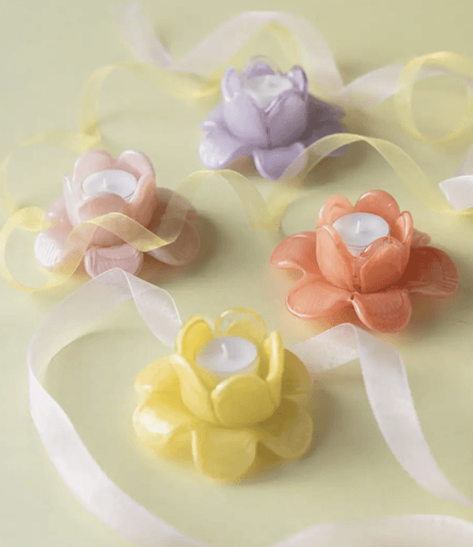 Hovedbilde TELYSESTAKE – Blomst i glass – Alot