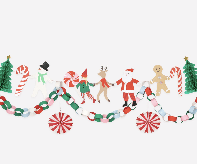 GIRLANDER – Jolly Christmas – Meri Meri