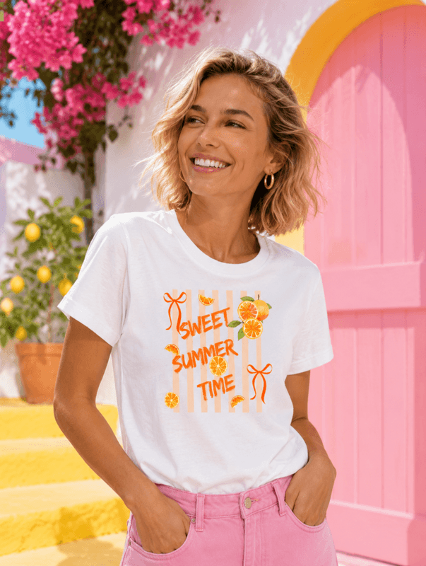 T-SKJORTE – Sweet Summer Time – Festligtrykk