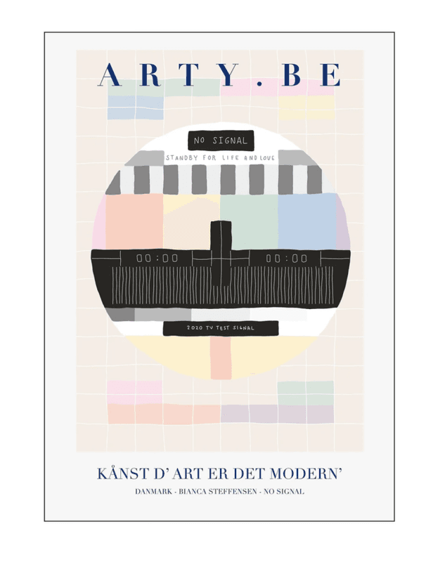 PLAKAT - Signaler - A3 - Bianca Steffensen