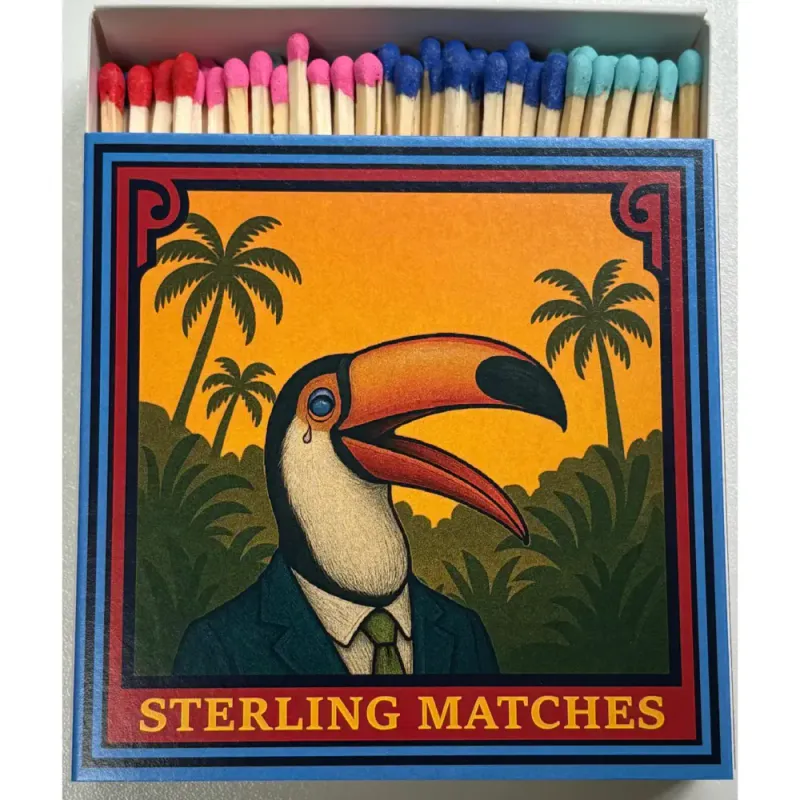 FYRSTIKKER – Laughing Toucan – Lets Match and Co