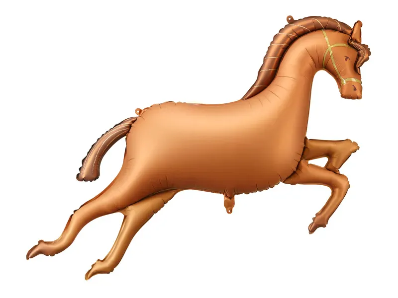 FOLIEBALLONG – Brun Hest – PartyDeco