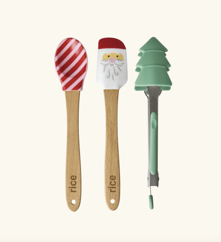 SLIKKEPOTT & KJØKKENKLYPE – Julemotiver – 3 deler – Rice