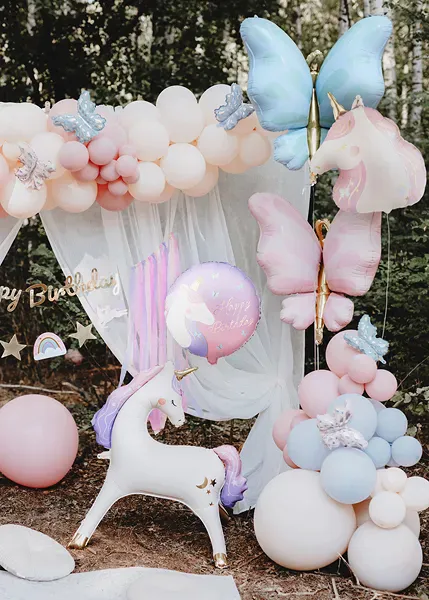 Hovedbilde FOLIEBALLONG – Happy Birthday Enhjørning – ...