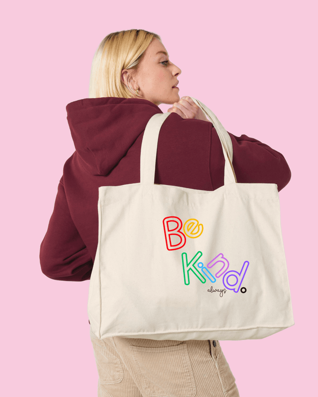 SHOPPINGBAG –  Be kind always – Festligetrykk