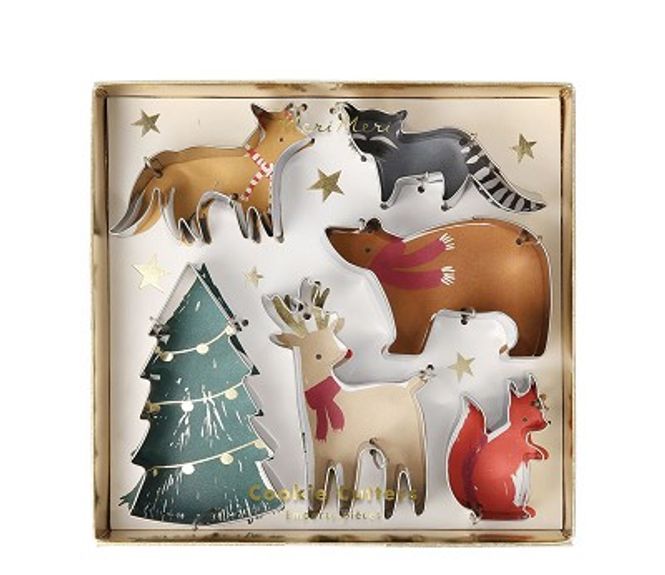 Hovedbilde PEPPERKAKEFORMER – Skogsmotiv – 7 stk – ...
