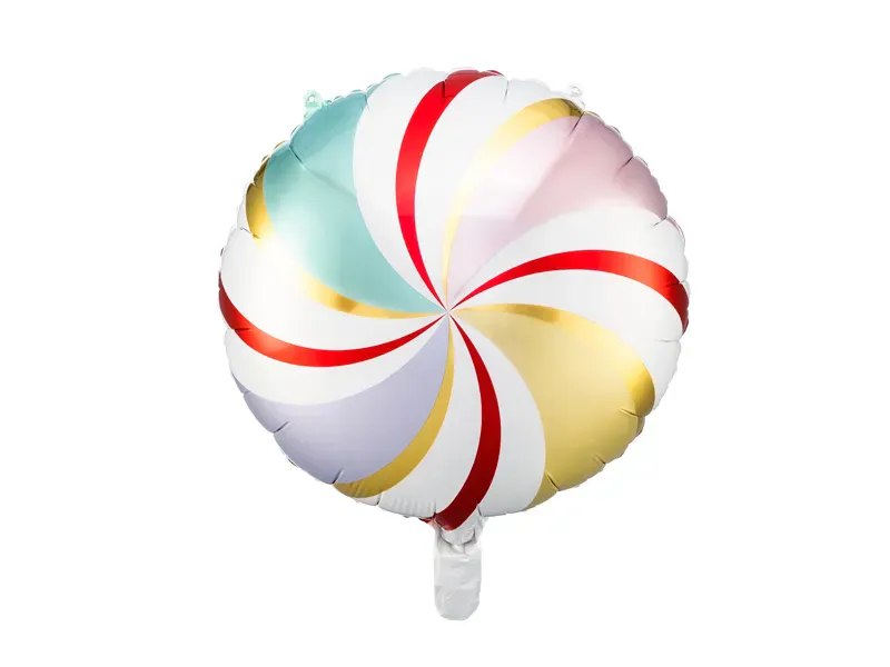 FOLIEBALLONG – Fargerikt sukkertøy – PartyDeco